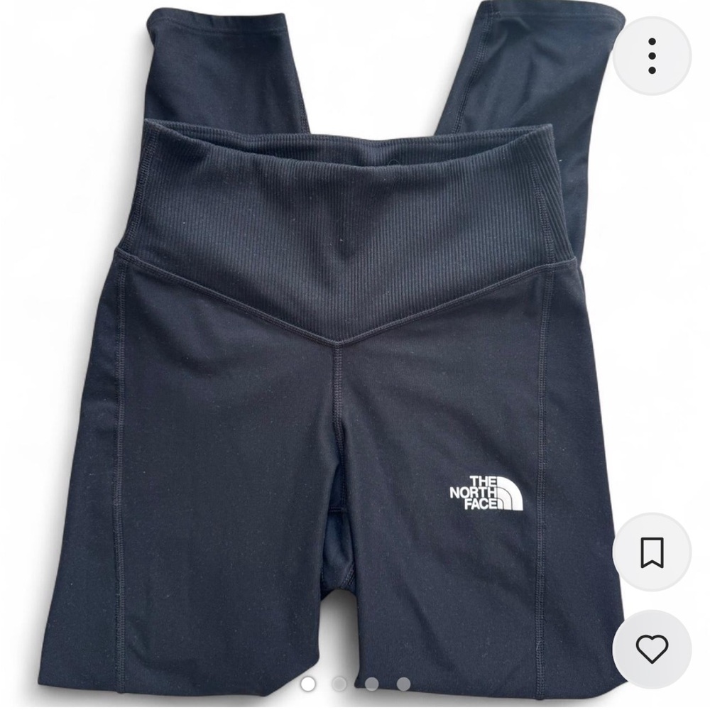 The North Face thermal black leggings  (size XS)